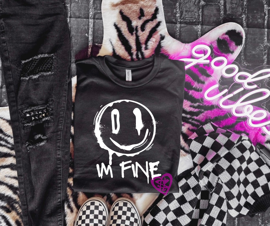 I'm Fine Graphic Tee
