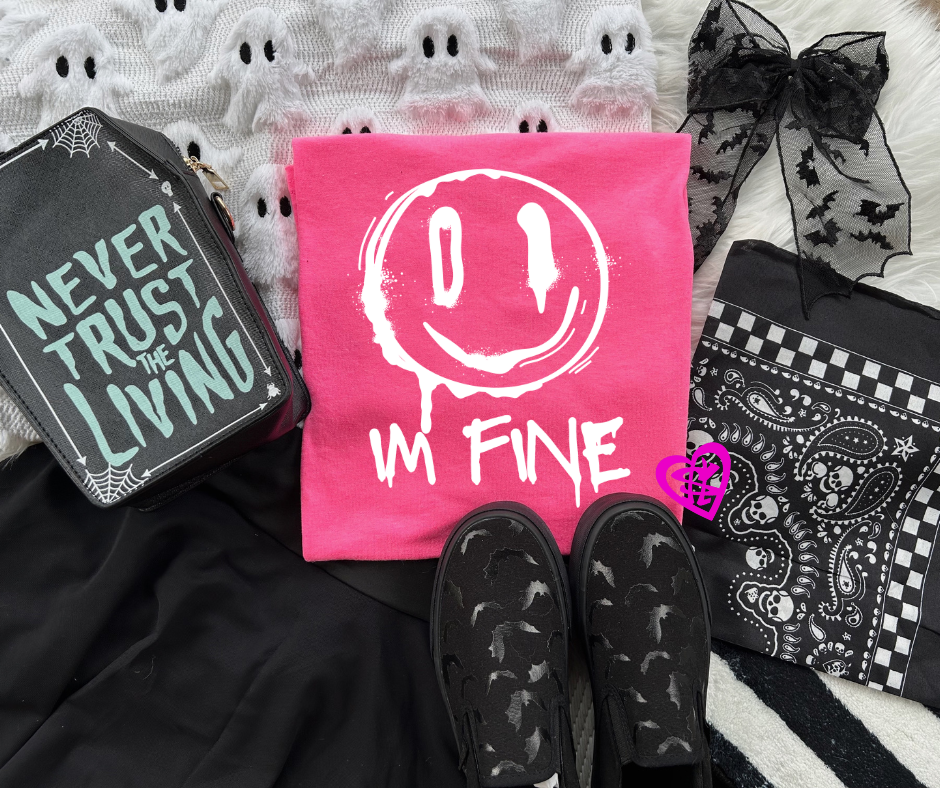 I'm Fine Graphic Tee