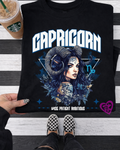Capricorn Zodiac Graphic Tee – Ambitious, Disciplined & Determined