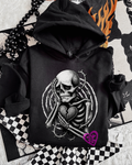 Broken Heart Skeleton Hoodie