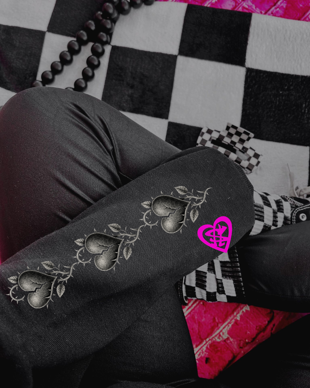 Broken Heart Skeleton Hoodie