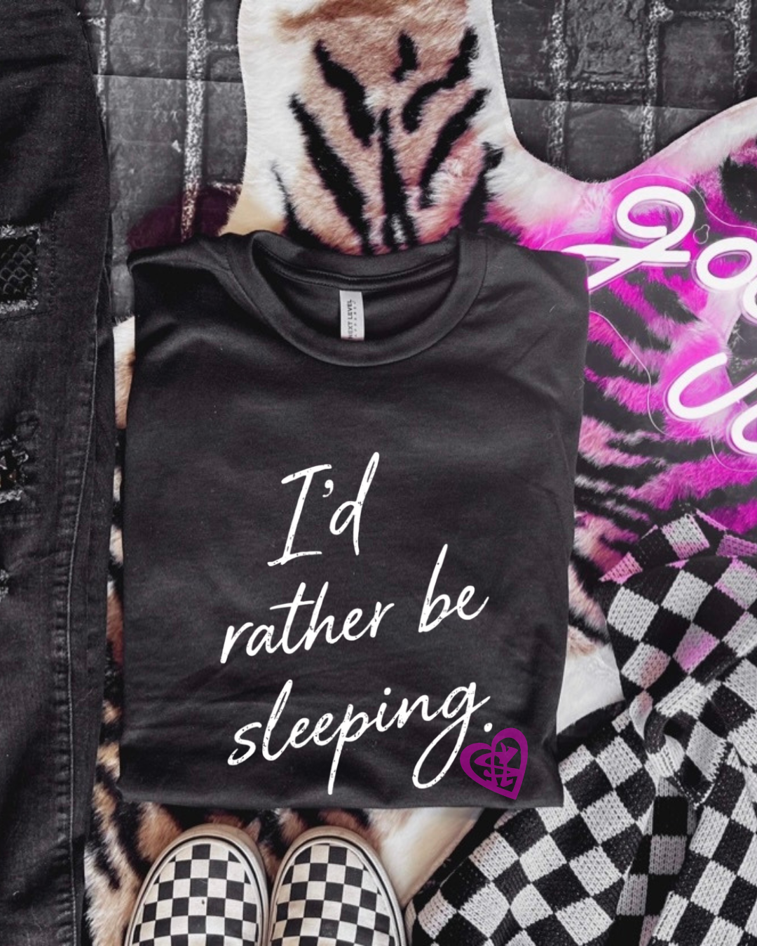 I'd Rather Be Sleeping Graphic Tee