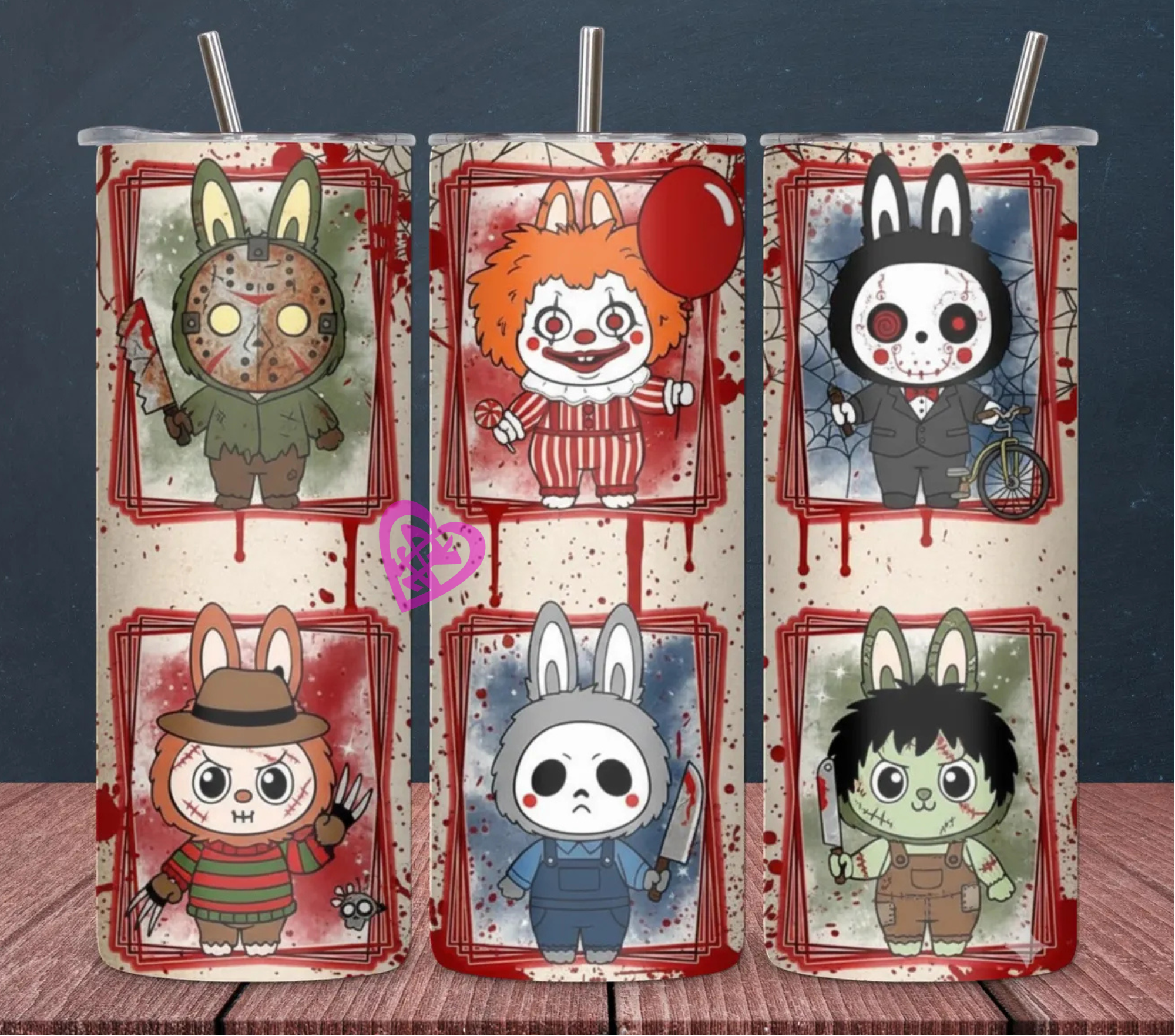 Labubu Horror 20oz Tumbler