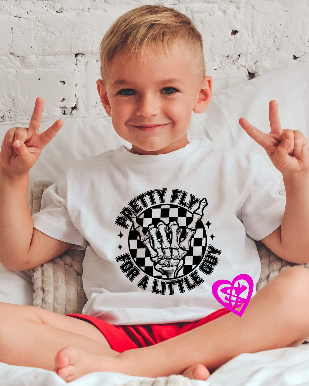 Pretty Fly For A Little Guy Kids Tee