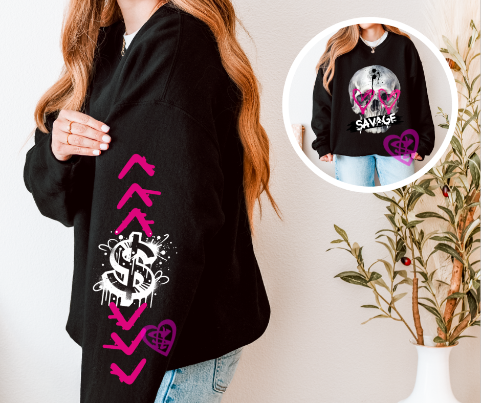 Savage Skull Graphic Tee