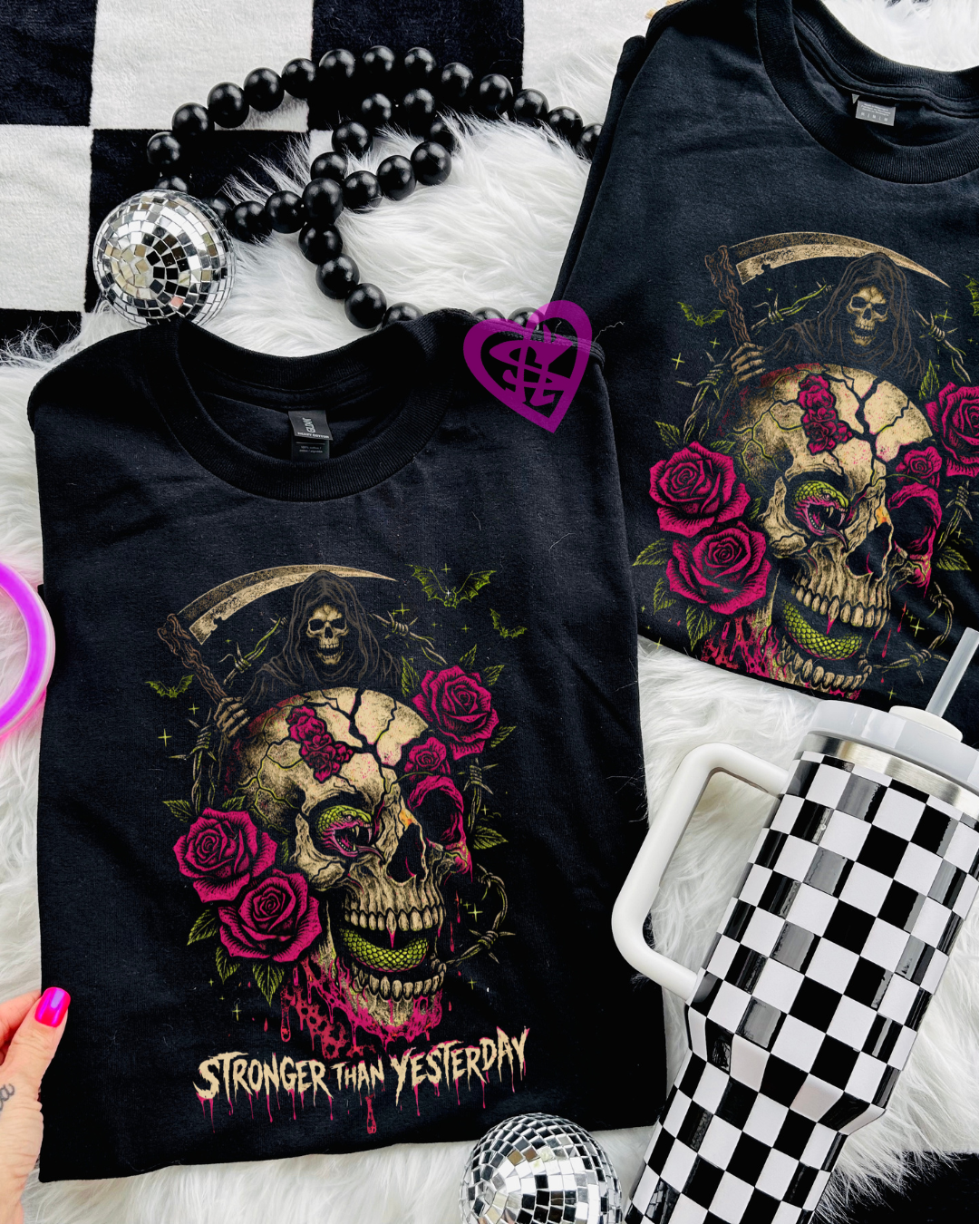 Stronger Than Yesterday Graphic Tee