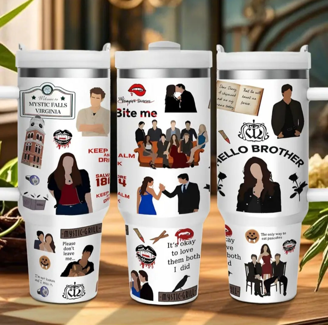 FRIENDS 40oz Handle Tumbler