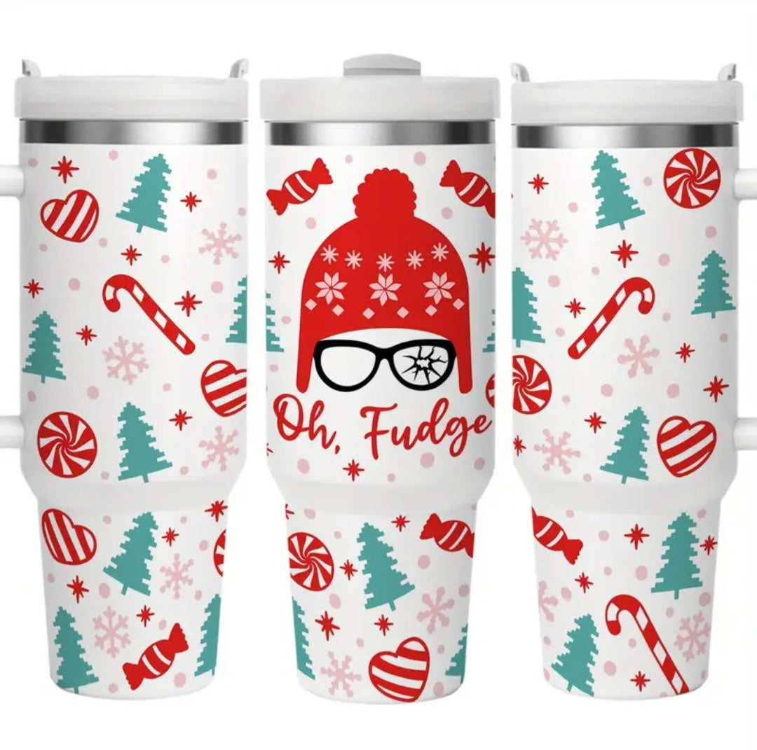 Oh Fudge 40oz Handle Tumbler