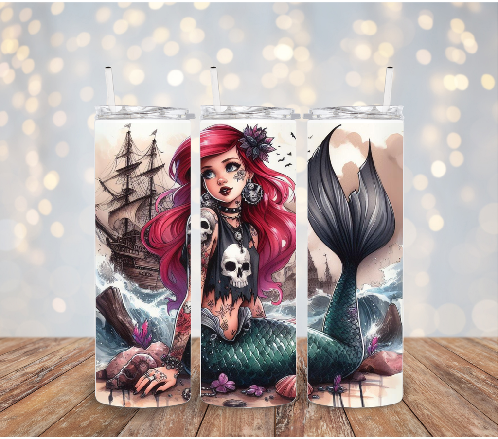 Princess Tumblers – Goth/Tattoo Style