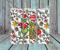 The Grinch 3D Puff 20oz Straight Tumbler