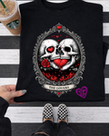 The Lovers Tarot Tee II – Skull Hearts Edition