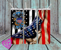 US Navy 20oz Straight Tumbler