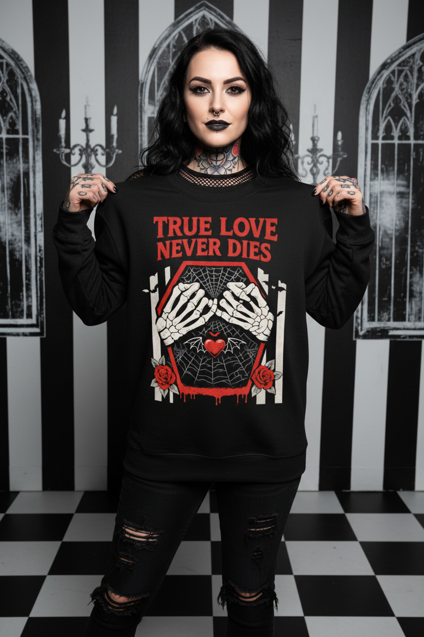 True Love Never Dies Crew Sweater